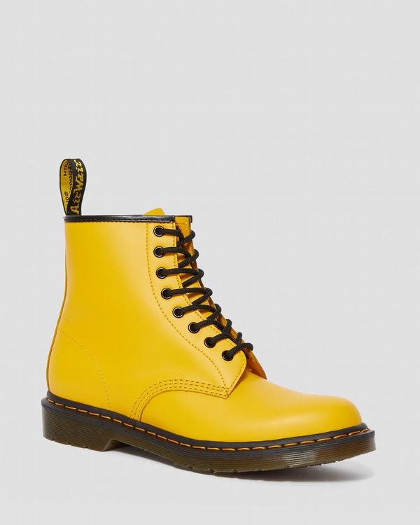 Dr Martens Dámské Kotníkové Boty 1460 Color Pop Žluté, CZ-603142